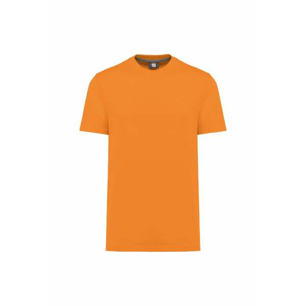 Ecologisch uniseks T-shirt met korte mouwen Fluorescent Orange S