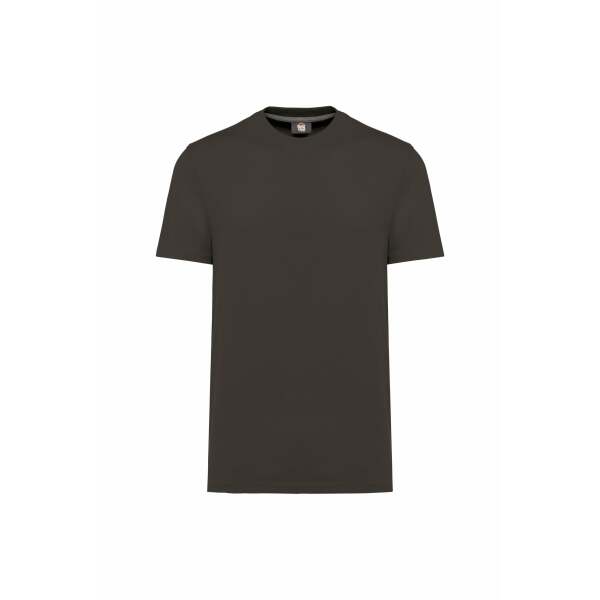Ecologisch uniseks T-shirt met korte mouwen Dark Grey S