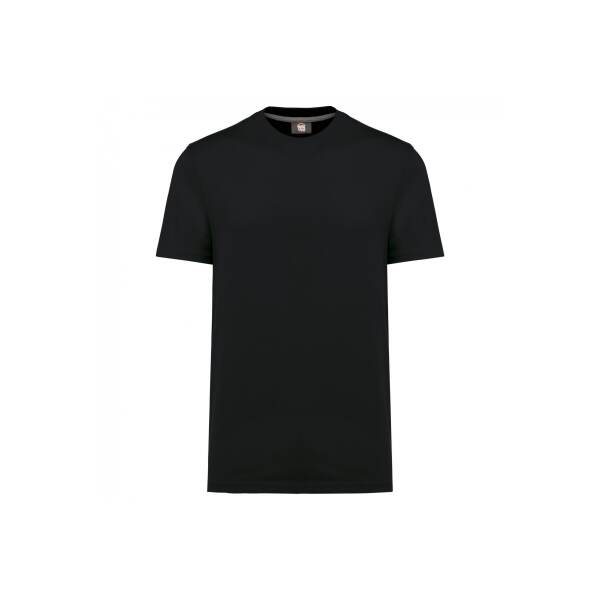 Ecologisch uniseks T-shirt met korte mouwen Black M